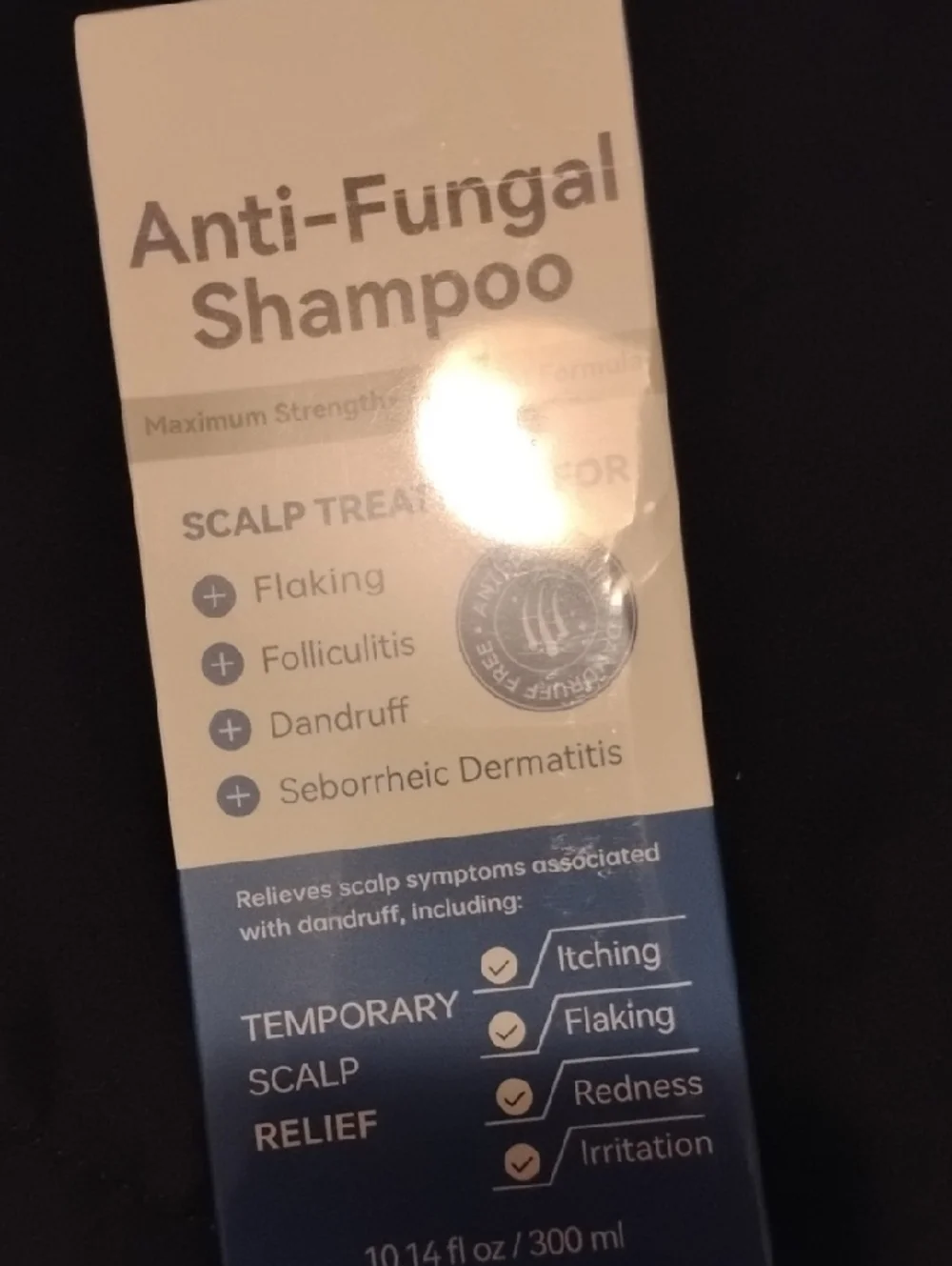 Anti-Fungal Shampoo - Blue/White Scalp Treatment for Kids